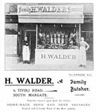 Tivoli Road/H. Walder Butcher No 4 [Guide 1903]